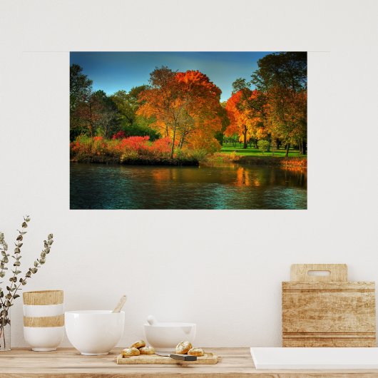 Fall Foliage Poster (Küche)