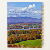 Fall Foliage (Rhinecliff Bridge) 2024 Planer (Rückseite)