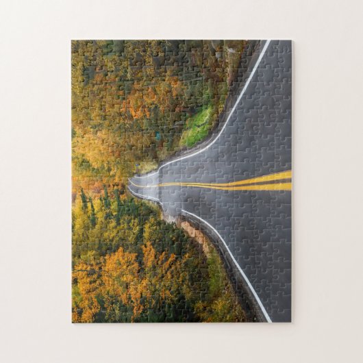 Fall Foliage Road Trip Puzzle (Vertikal)