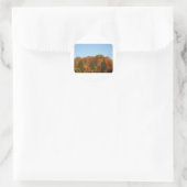 Fall Foliage Runder Aufkleber (Tasche)