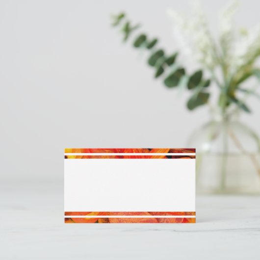 Fall Foliage Secret Gardens Platzkarte (Stehend Vorderseite)