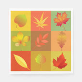 Fall Foliage Serviette (Vorderseite)