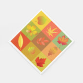Fall Foliage Serviette (Ecke)
