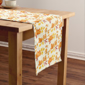 Fall Foliage Table Runner Kurzer Tischläufer (Beispiel)
