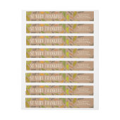Fall Foliage Thankful Envelope Wrap Address Labels (Bogen)