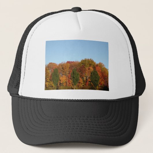 Fall Foliage Truckerkappe (Vorderseite)
