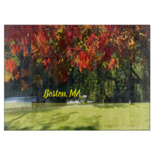 Fall Foliage von Boston Schneidebrett