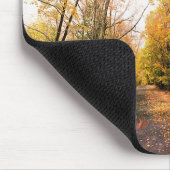 Fall Foliage Walking Path Mousepad (Ecke)