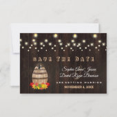 Fall Foliage Wein Rebberge Save the Date (Vorderseite)