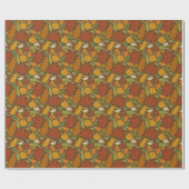 Fall Foliing Paper Geschenkpapier (Flach)