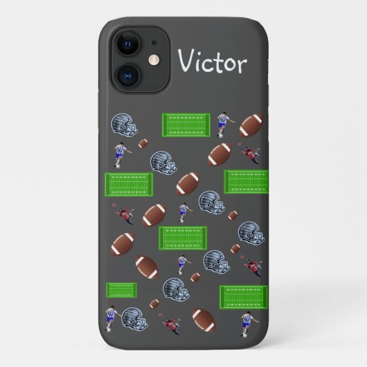 Fall Football Iphone Case-Mate iPhone Hülle (Rückseite)