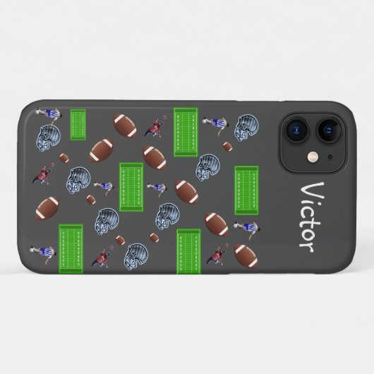 Fall Football Iphone Case-Mate iPhone Hülle (Rückseite (Horizontal))