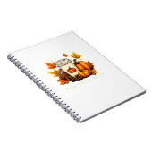 Fall Football Tis The Season Pumpkin Autumn Coffee Notizblock (Rechte Seite)
