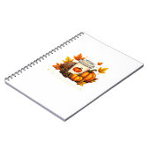 Fall Football Tis The Season Pumpkin Autumn Coffee Notizblock (Linke Seite)