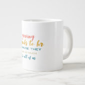 Fall for HR Mugs Jumbo-Tasse (Vorderseite Rechts)