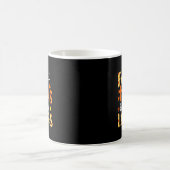 Fall For Jesus He Never Leaves Autumn Fall Christi Kaffeetasse (Mittel)