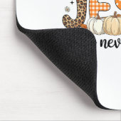 Fall For Jesus He Never Leaves Autumn Thanksgiving Mousepad (Ecke)