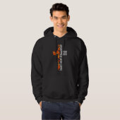 Fall For Jesus He Never Leaves Crossbar Fall leave Hoodie (Vorne ganz)