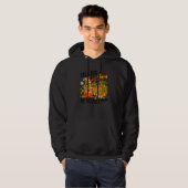 Fall For Jesus He Never Leaves Gnome Pumpkin Hello Hoodie (Vorne ganz)