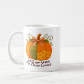 Fall For Jesus He Never Leaves Pumpkin Autumn Chri Kaffeetasse (Links)