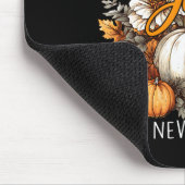Fall For Jesus He Never Leaves Pumpkin Flower Jesu Mousepad (Ecke)