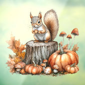 Fall Forest Animal Window Cloning Fensteraufkleber (Blatt 3)