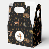 Fall Forest Animals Autumn Leaves Geschenkschachtel (Geöffnet)