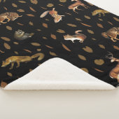 Fall Forest Animals Autumn Leaves Sherpadecke (3/4)