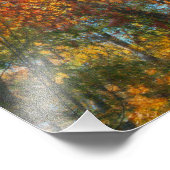 Fall Forest Artwork Fotodruck (Ecke)