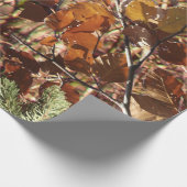 Fall Forest Bush Camouflage Geschenkpapier (Ecke)