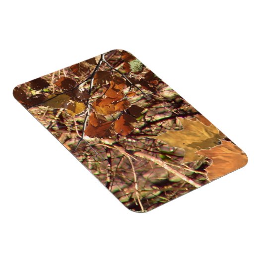 Fall Forest Bush Camouflage Magnet (Rechte Seite)