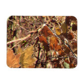 Fall Forest Bush Camouflage Magnet (Horizontal)