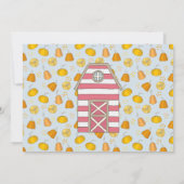 Fall Forest Friends Photo Thank You Card Dankeskarte (Rückseite)