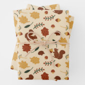 Fall Forest Geschenkpapier Set (Beispiel)