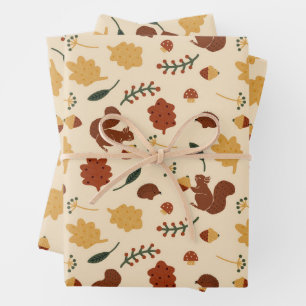 Fall Forest Geschenkpapier Set