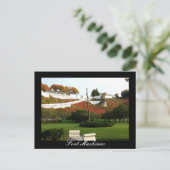 Fall Fort Mackinac Postcard Postkarte (Stehend Vorderseite)