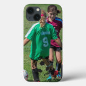 Fall Foto Soccer Case-Mate iPhone Case-Mate iPhone Hülle (Rückseite)
