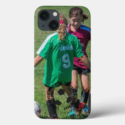 Fall Foto Soccer Case-Mate iPhone Case-Mate iPhone Hülle (Rückseite)