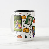 Fall-Foto-Tasse Zweifarbige Tasse (Vorderseite Links)