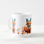 Fall Fox Alebrije Kaffeetasse (Vorderseite Links)
