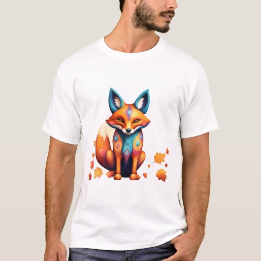 Fall Fox Alebrije T-Shirt (Vorderseite)