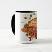 Fall Fox coffee mug Tasse (Vorderseite Links)