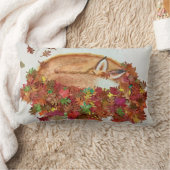 Fall Fox pillow Lendenkissen (Decke)