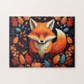 Fall Fox Puzzle (Horizontal)