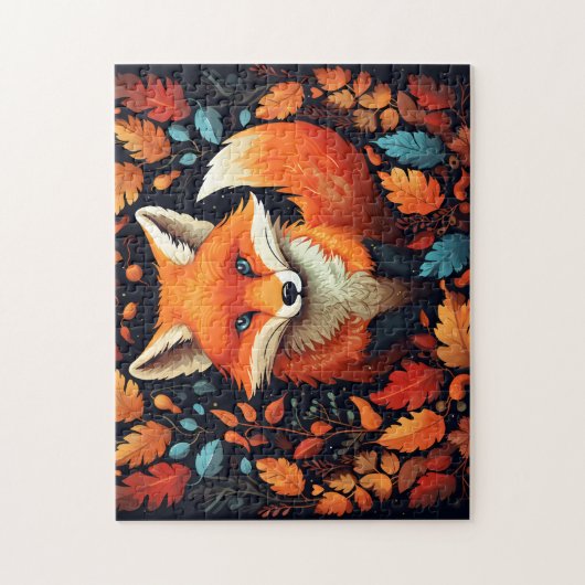 Fall Fox Puzzle (Vertikal)