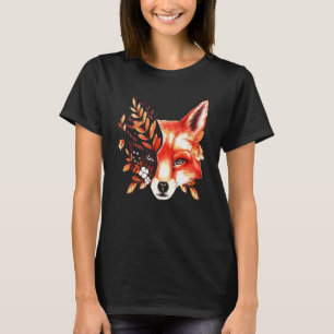 Fall Fox Schönes Tier Hallo Herbst T-Shirt