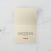 Fall Fox Woodland Geburtstag (Innenseite)