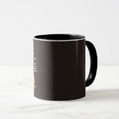 Fall Foxes with customizable text Tasse (VorderseiteRechts)