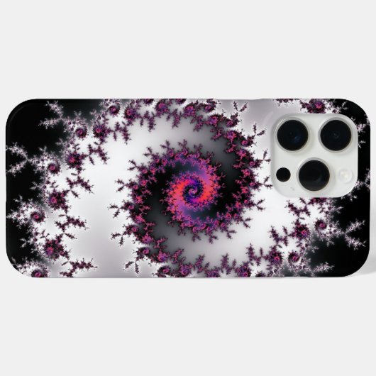 Fall Fraktal Case-Mate iPhone Hülle (Rückseite (Horizontal))