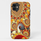 Fall Fraktal Case-Mate iPhone Hülle (Rückseite)